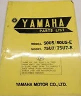 YAMAHA 50U5 / 50U5-E 75U7 / U757-E  1969  Factory Parts List  #B193