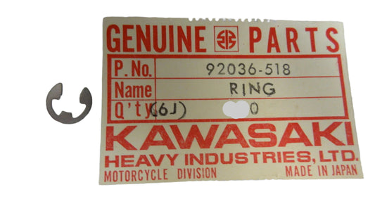KAWASAKI  JS JL JF JT 400 440 650  E SNAP  RING  92036-518
