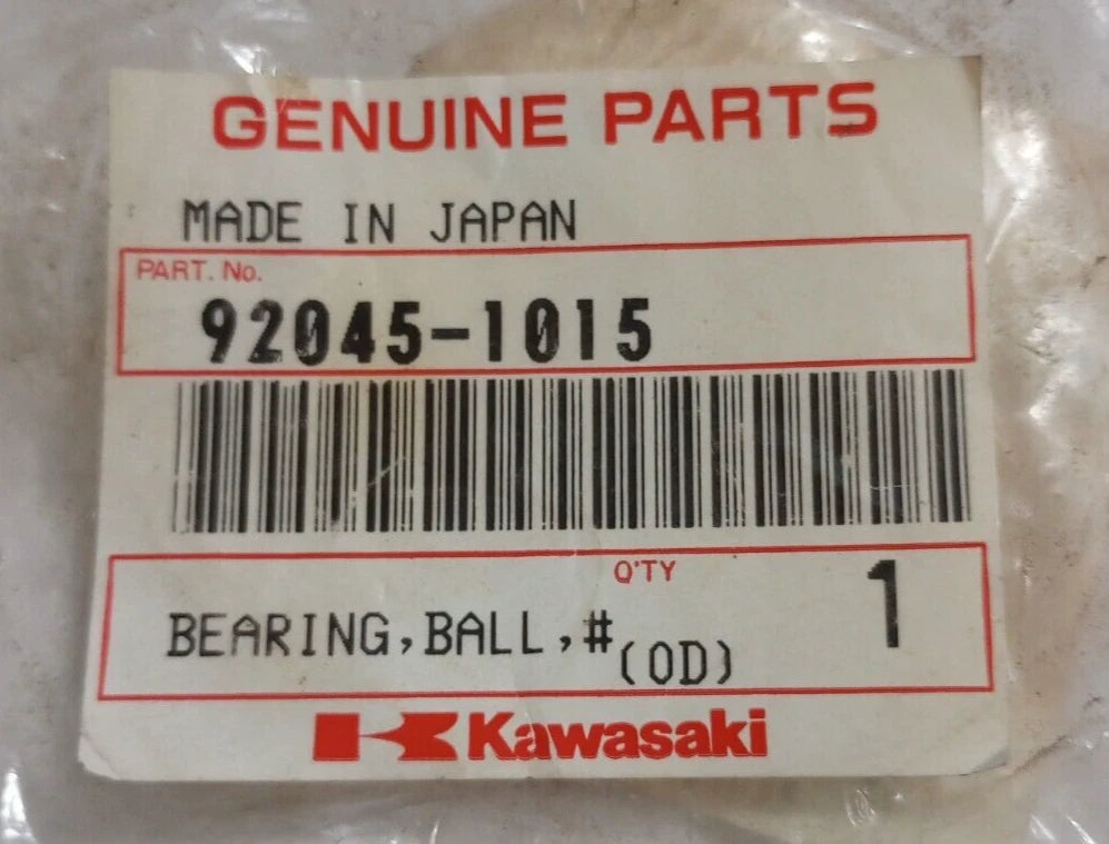 KAWASAKI  KVF309 KVF400  KZ1300 ZN1300 KRF750L DRIVE SHAFT FRONT BEARING  92045-1015
