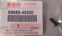 SUZUKI Many Models Factory Reservoir Cap Screw 69689-49300