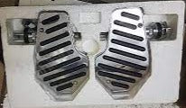 HONDA VL800 M50 VLX VF700 VF750 VT125 VT600 VT750 VTX1300 VTX1800 Highway Hawk Floorboard Set 731-066