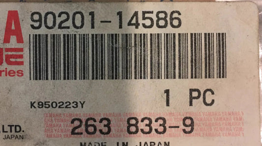 YAMAHA Factory Hardware - Screws, Bolts, Washers, etc. 90201-14586