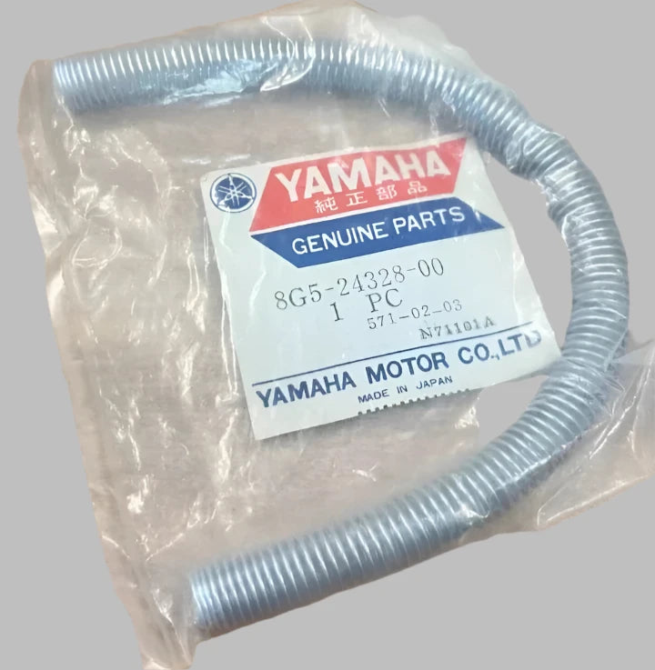 YAMAHA SNOWMOBILE FUEL TANK HOSE & SPRING  8G5-24328