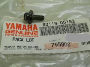 YAMAHA Factory Hardware - Screws, Bolts, Washers, etc.  90119-05193