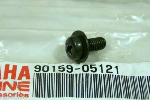 YAMAHA RD400 SR500 TT500 TX750 TZ250 TZ350 TZ750 XS650 XT500 Factory Screw with Washer 90159-05121