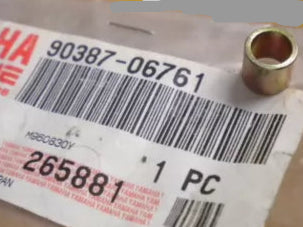 YAMAHA CF300 LC50 TDM850 XT500 XTZ750 YFU1 Factory Speedometer Collar 90387-06761 / 90387-05009 / 803-83576-00