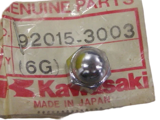 KAWASAKI JS440 JS550 Factory Cap Nut 8mm  92015-3003