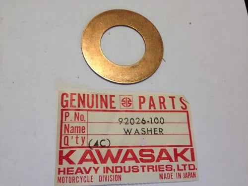 KAWASAKI KZ400 Factory Starter Motor Thrust Washer 92026-100