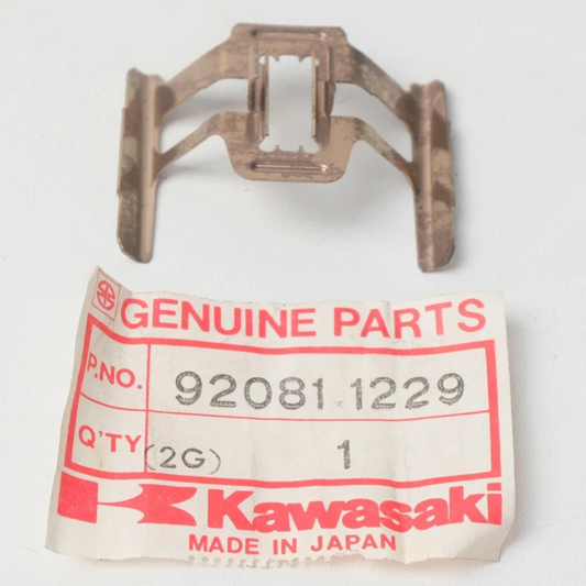 KAWASAKI KZ305 KZ440 KZ550 KZ650 KZ750 KZ1000 KZ1100 Spring Caliper Front Brake Pad 92081-1229