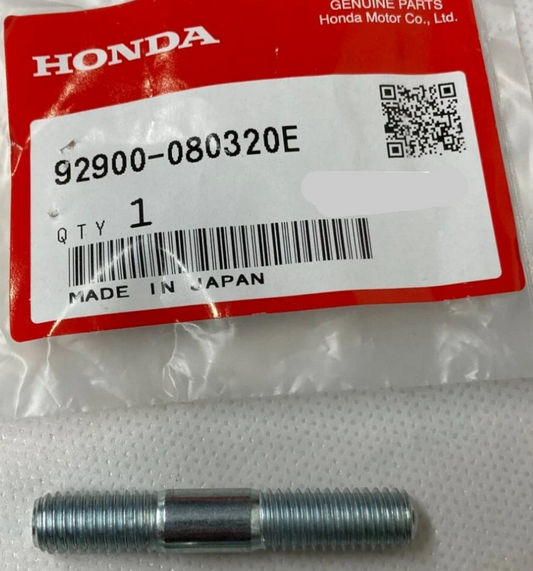 HONDA CB CL CR CX GL MT PC SL Stud Bolt 8x32  92900-08032-0E / 92700-08049-0B / 92700-08050 / 92700-08050-0A / 92700-08050-0E / 92700-08050-0B