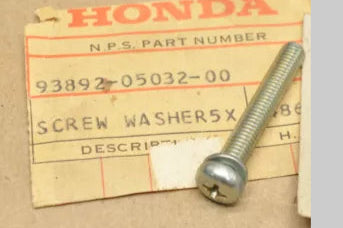 YAMAHA Factory Hardware - Screws, Bolts, Washers, etc. 93892-05032