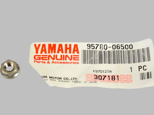 YAMAHA Many Models Factory Fuel Tank Mounting Flange Bolt Lock Nut 95704-06500 / 95780-06500