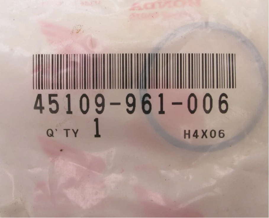 HONDA BRAKE  CALIPER DUST SEAL  45109-961-006
