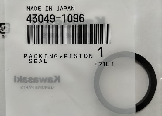 KAWASAKI  BRAKE CALIPER PISTON PACKING / SEAL  43049-1096