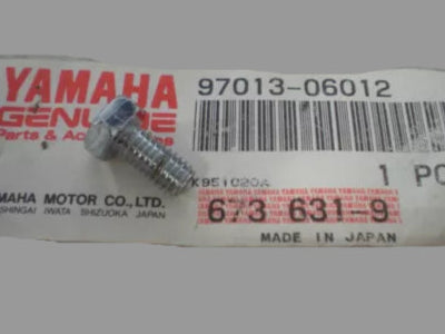 YAMAHA Factory Hardware - Screws, Bolts, Washers, etc. 97013-06012