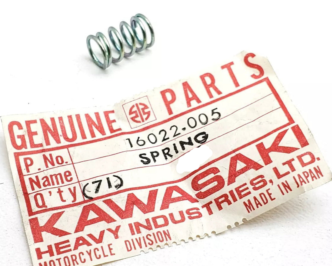 KAWASAKI Many Models Carburetor Factory Throttle Stop Screw Spring  16022-005