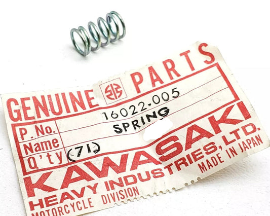 KAWASAKI Many Models Carburetor Factory Throttle Stop Screw Spring  16022-005