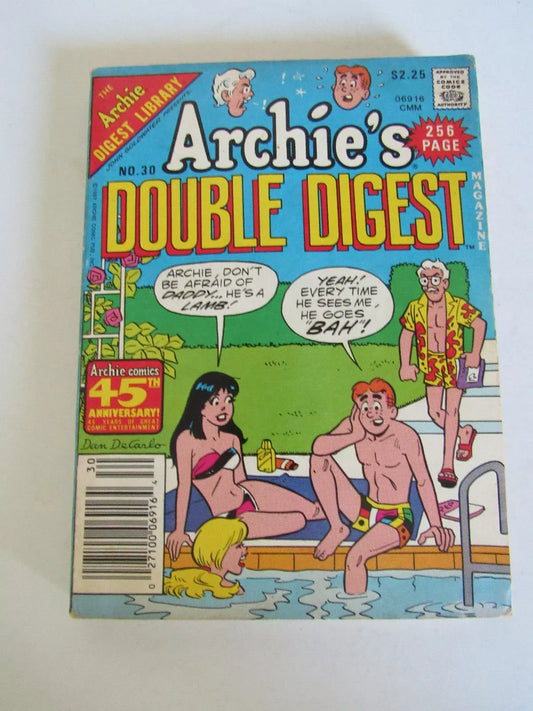 ARCHIE FORMAT DOUBLE  DIGEST MAGAZINE  PAGES 256  # 30