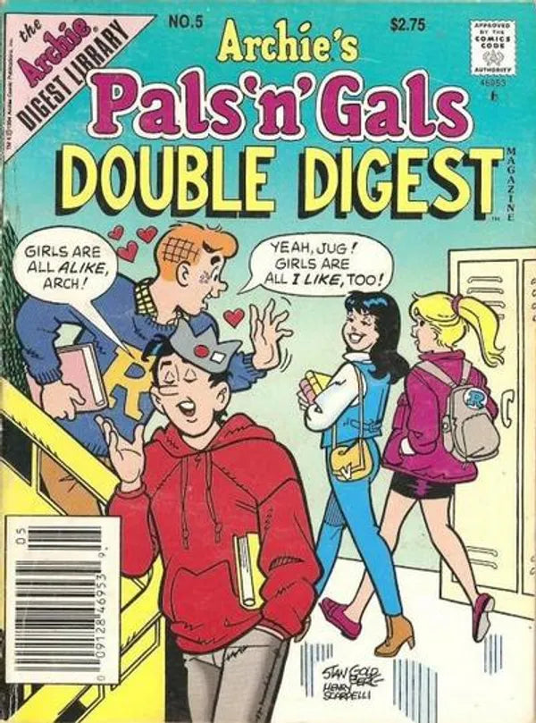 ARCHIE PALS ' N; GALS DOUBLE DIGEST MAGAZINE PAGES # 5 – Pro-Formance Cycle