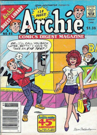 ARCHIE ANDREWS COMICS DIGEST MAGAZINE 128 PAGES # 85 – Pro-Formance Cycle