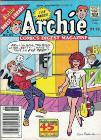 ARCHIE ANDREWS  COMICS DIGEST MAGAZINE 128 PAGES  # 85