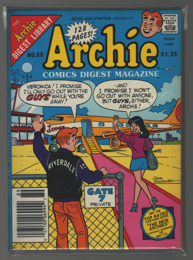 ARCHIE COMICS DIGEST MAGAZINE 128 PAGES # 89 – Pro-Formance Cycle