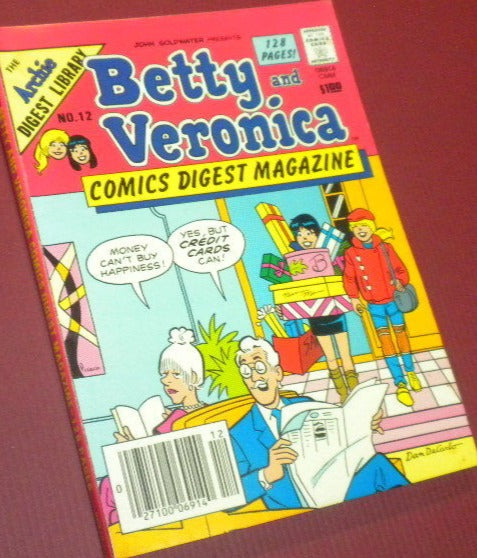 BETTY AND VERONICA COMIC DIGEST MAGAZINE 1985 # 12