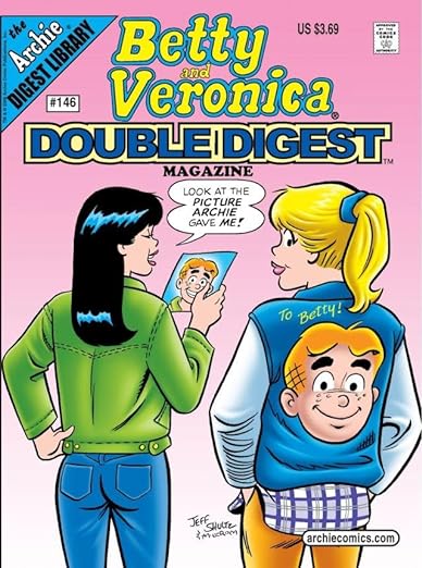 BETTY AND VERONICA  DOUBLE DIGEST MAGAZINE 256 PAGES  # 146