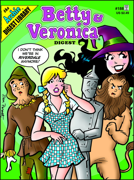 BETTY AND VERONICA   DIGEST MAGAZINE 256 PAGES  # 188