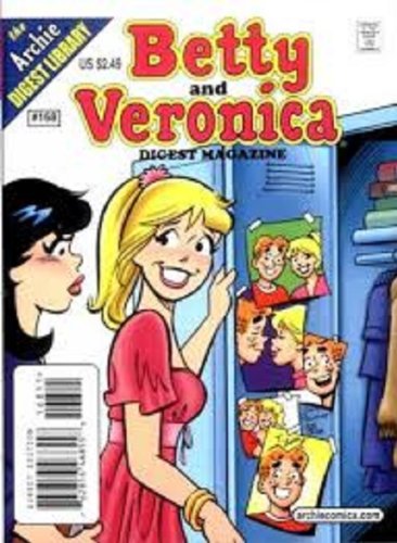 BETTY & VERONICA  DIGEST MAGAZINE 128 PAGES  # 168