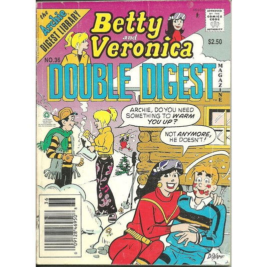 BETTY AND VERONICA  DOUBLE DIGEST MAGAZINE 256 PAGES  # 36