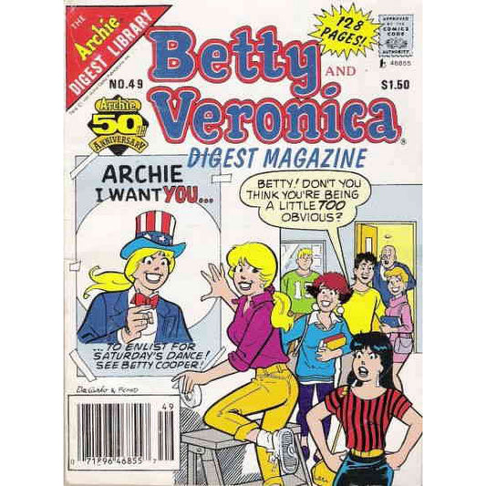 BETTY AND VERONICA   DIGEST MAGAZINE 256 PAGES  # 49