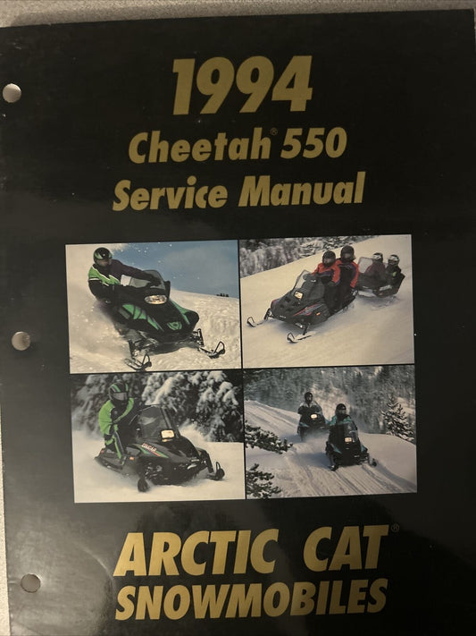 ARCTIC CAT 1994 Cheetah 550 Snowmobile  Service Manual  2255-002  #B120