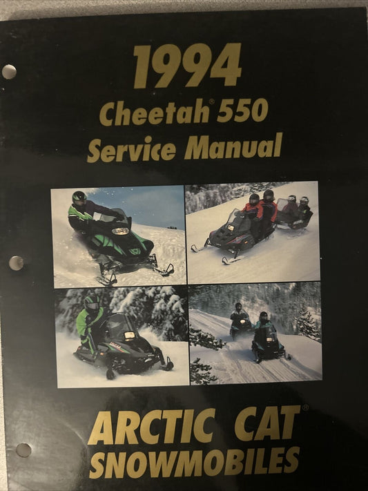 ARCTIC CAT 1994 Cheetah 550 Snowmobile Service Manual 2255-002 #B120