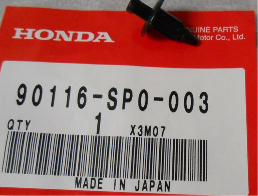 HONDER BUMPER SEAL  CLIP  90116-SP0-003