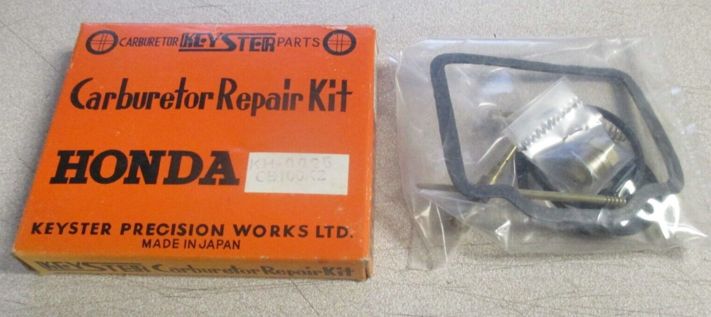 HONDA CL100 SL100 CB100 XL100 1970-1973 KEYSTER CARBURETOR REPAIR KIT