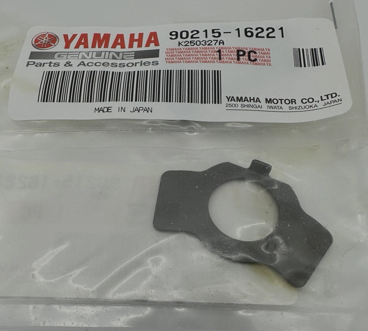 YAMAHA LOCK WASHER  90215-16221