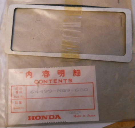 HONDA GL1200 RUBBER GASKET  64499-MG9-680