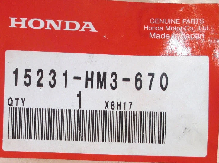 HONDA  CRANKCASE PRESSURE RELIEF VALVE  15231-HM3-670