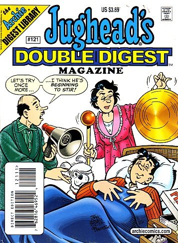 JUGHEAD  DOUBLE DIGEST COMICS DIGEST MAGAZINE 256 PAGES  # 121