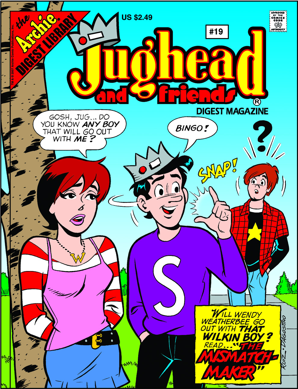 JUGHEAD AND FRIEND DIGEST MAGAZINE 128 PAGES  # 19