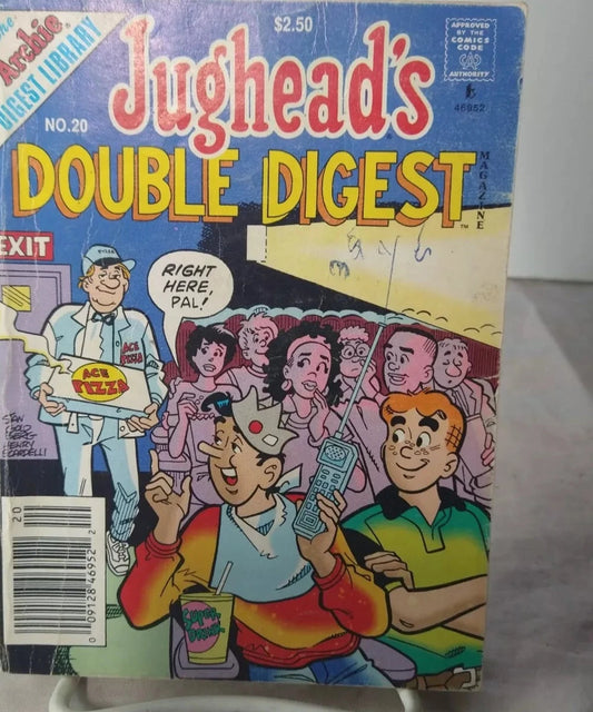 JUGHEAD  DOUBLE DIGEST COMICS DIGEST MAGAZINE 256 PAGES  # 20