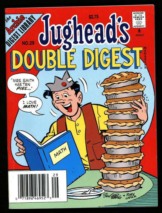 JUGHEAD  DOUBLE DIGEST COMICS DIGEST MAGAZINE 256 PAGES  # 29