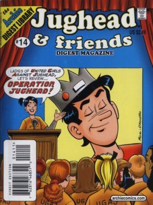 JUGHEAD  &  FRIENDS COMICS DIGEST MAGAZINE 256 PAGES  # 14