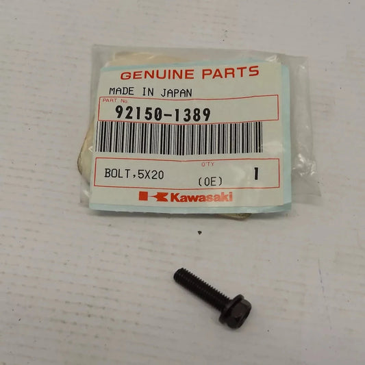 KAWASAKI KX 125 250 500 KLX650 5X20 MM BOLT 92150-1389