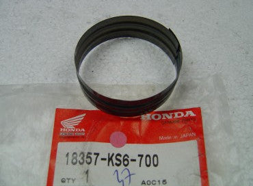 HONDA  CR125R  EXHAUST JOINT GASKET SEAL  18357-KS6-700