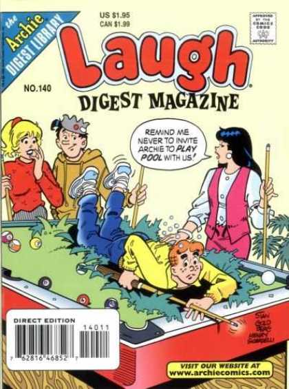 LAUGH  COMICS DIGEST MAGAZINE 128 PAGES  # 140  1998