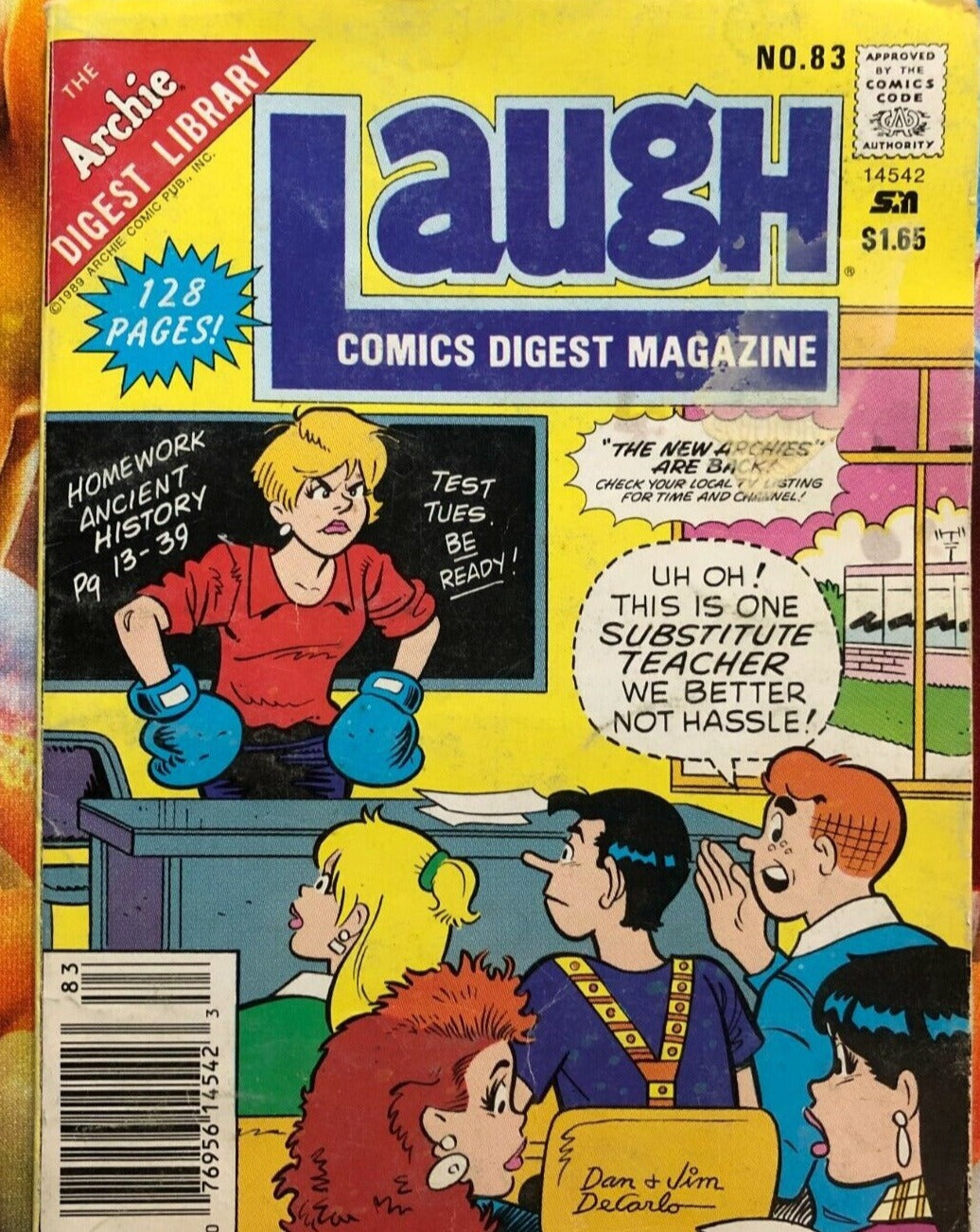 LAUGH  COMICS DIGEST MAGAZINE 128 PAGES  # 83