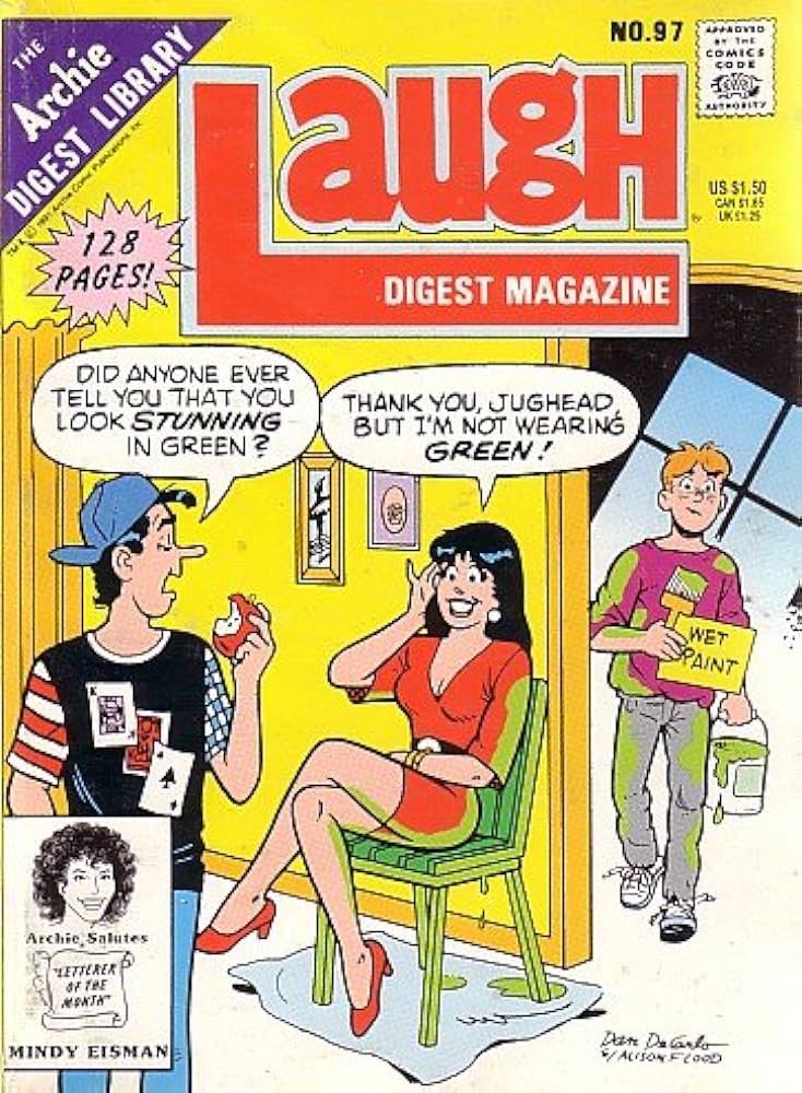 LAUGH  COMICS DIGEST MAGAZINE 128 PAGES  # 97