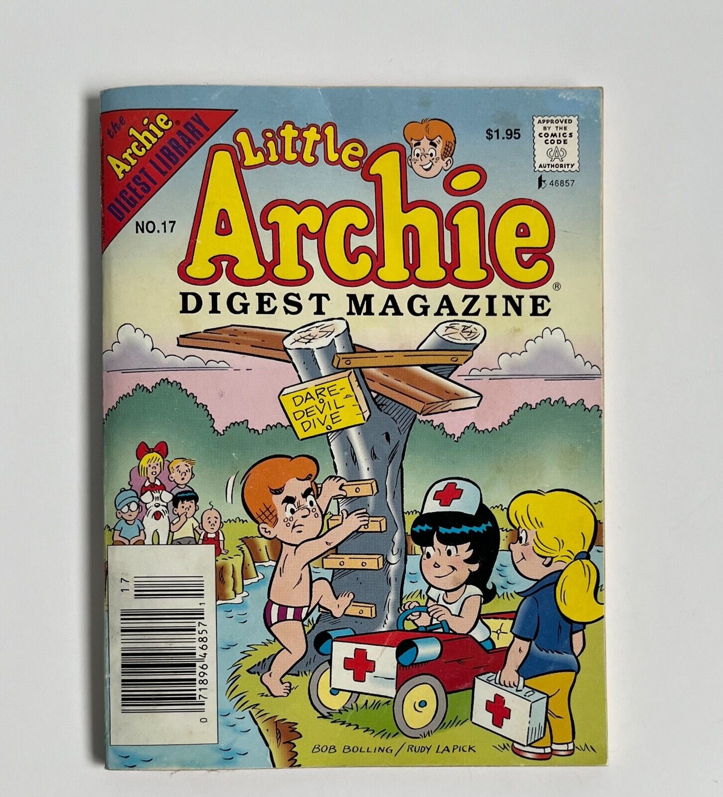 LITTLE ARCHIE COMICS DIGEST MAGAZINE 128 PAGES  # 17